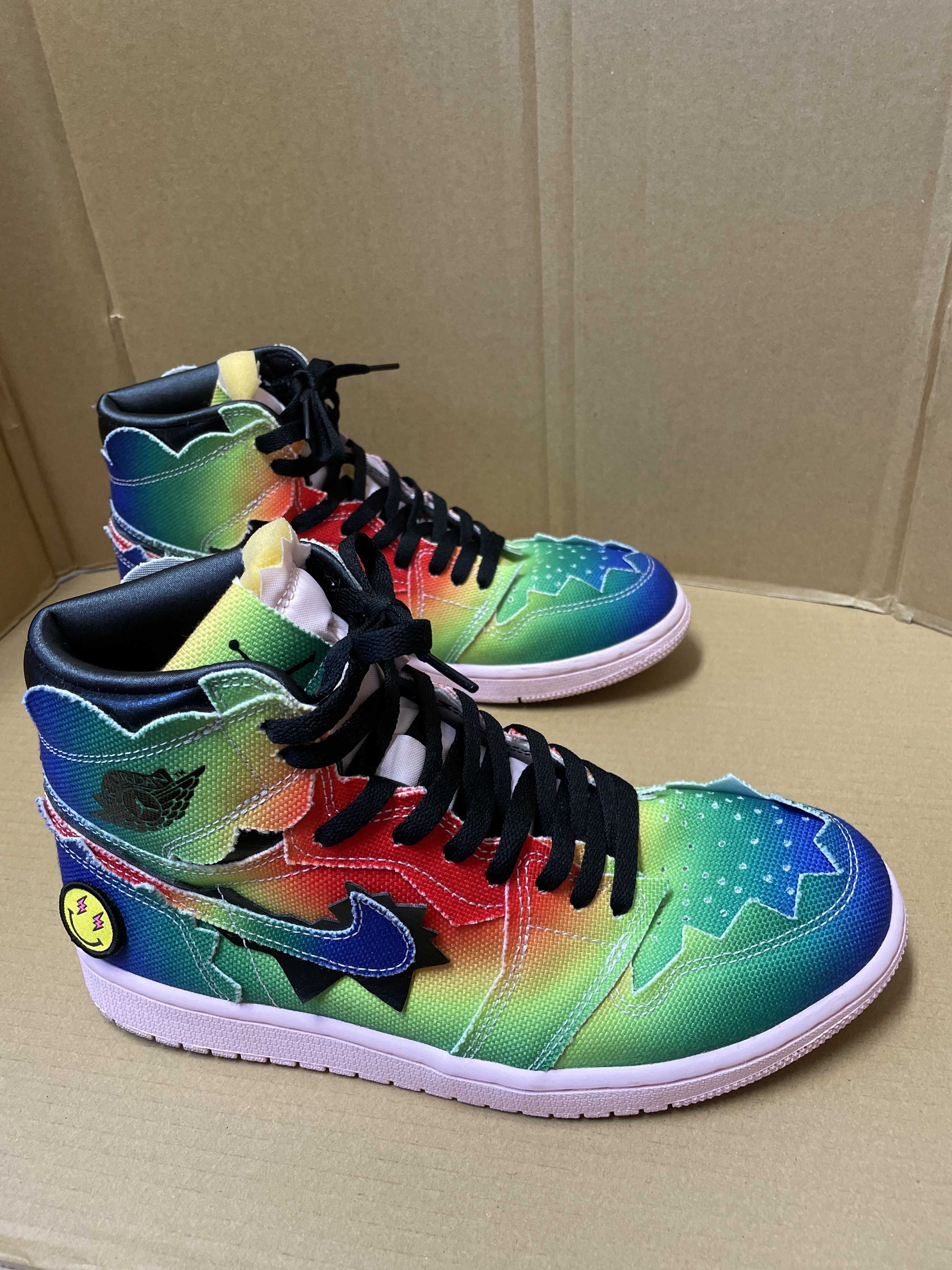 J Balvin × Nike Air Jordan 1 High OG "Rainbow"