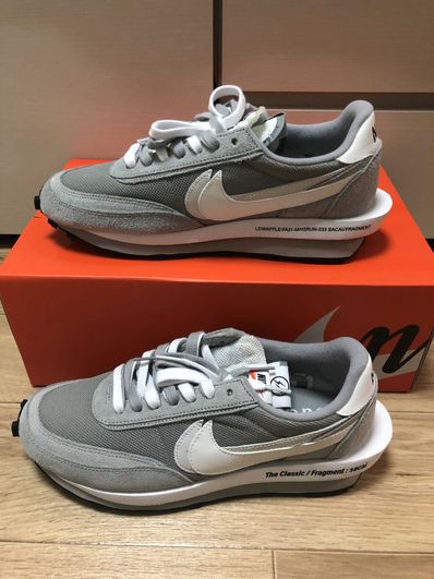 Fragment × sacai × Nike LD Waffle "Light Smoke Grey"