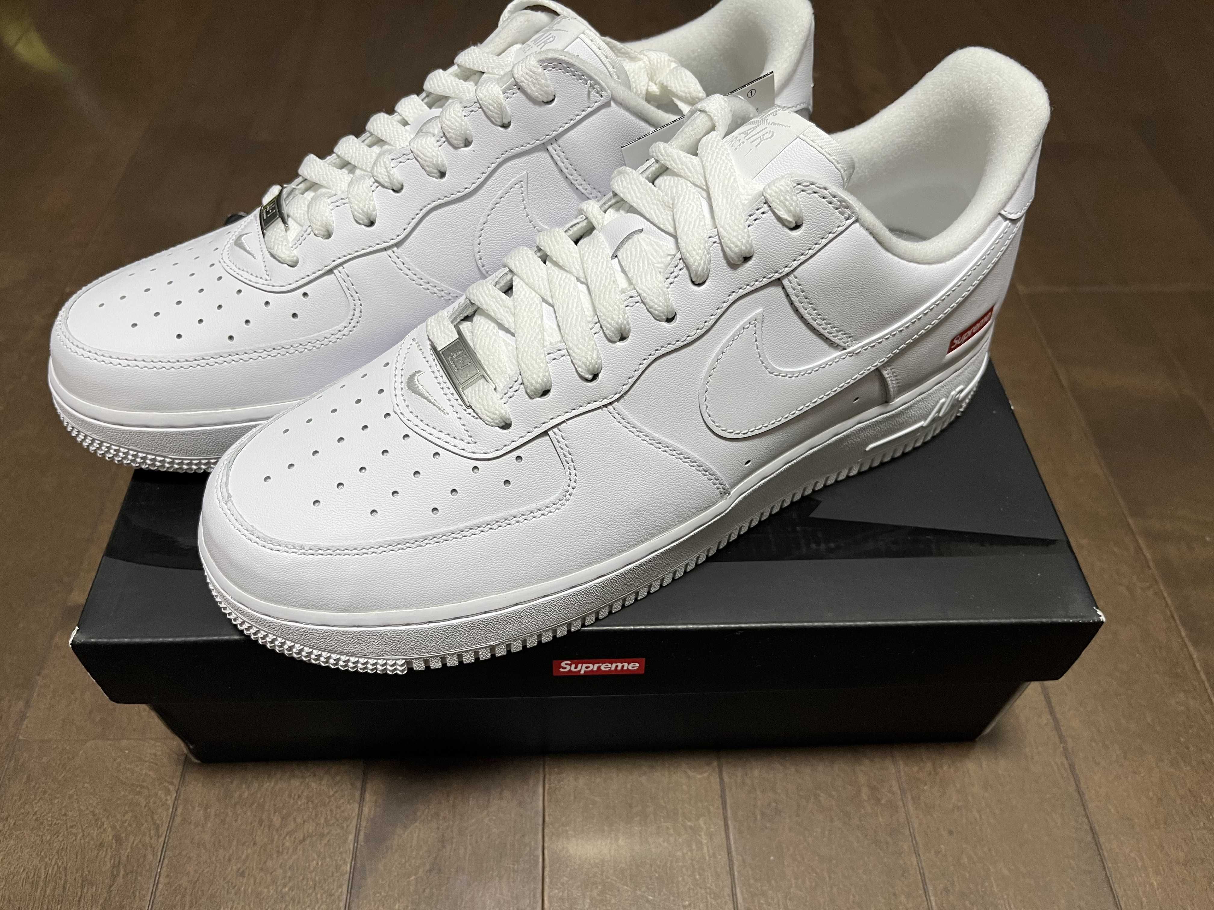 Supreme × Nike Air Force 1 Low "White"