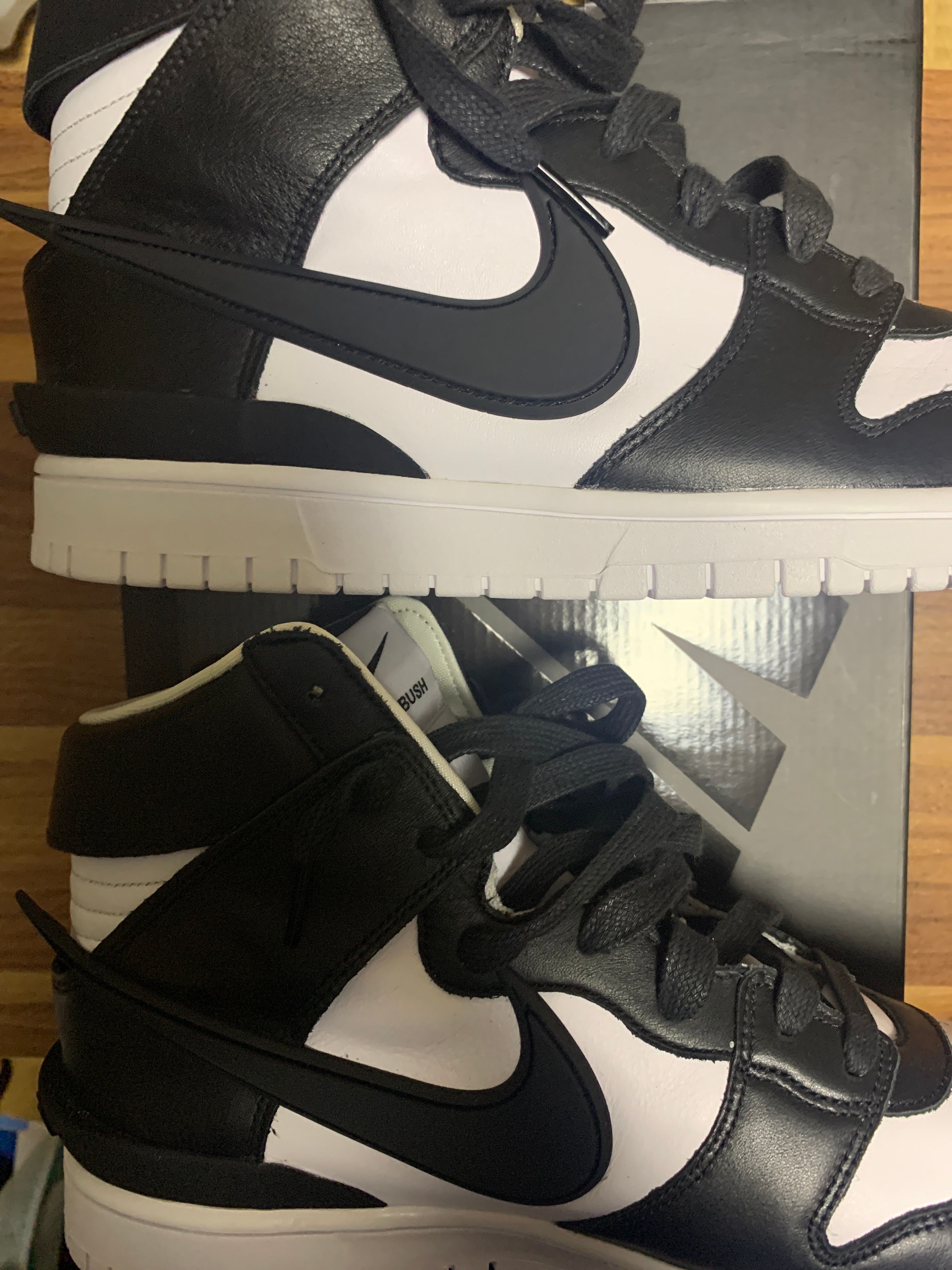 AMBUSH × Nike Dunk High "Black"