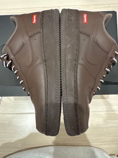 Supreme × Nike Air Force 1 Low "Baroque Brown"