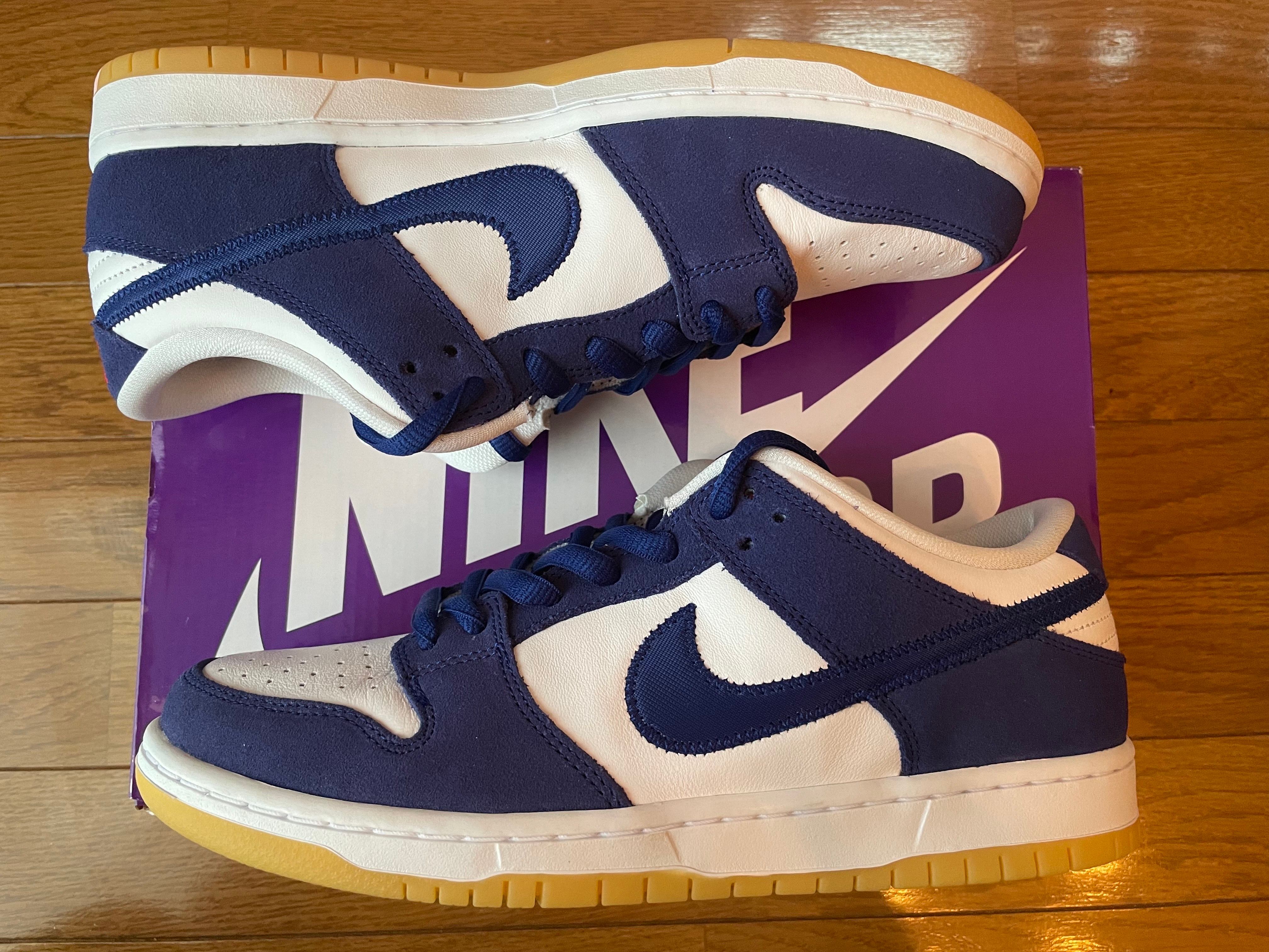 Nike SB Dunk Low "Los Angeles Dodgers/Deep Royal Blue"