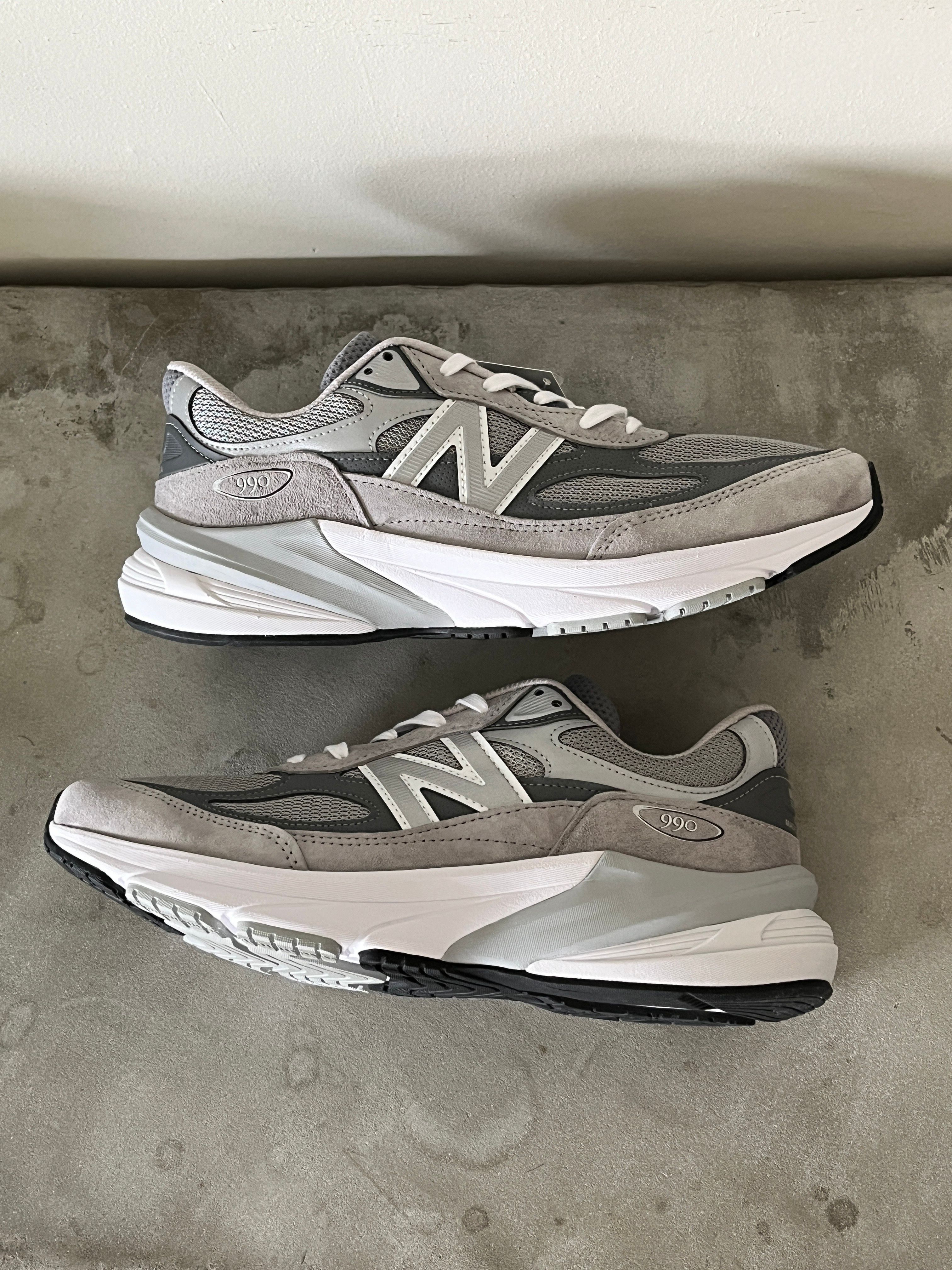 New Balance 990V6 "Gray" (Heel Logo USA) (M990GL6)
