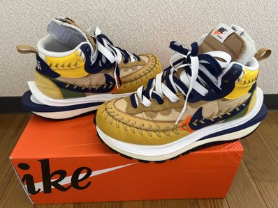 Jean-Paul Gaultier × sacai × Nike VaporWaffle "Sesame/Multi Color"
