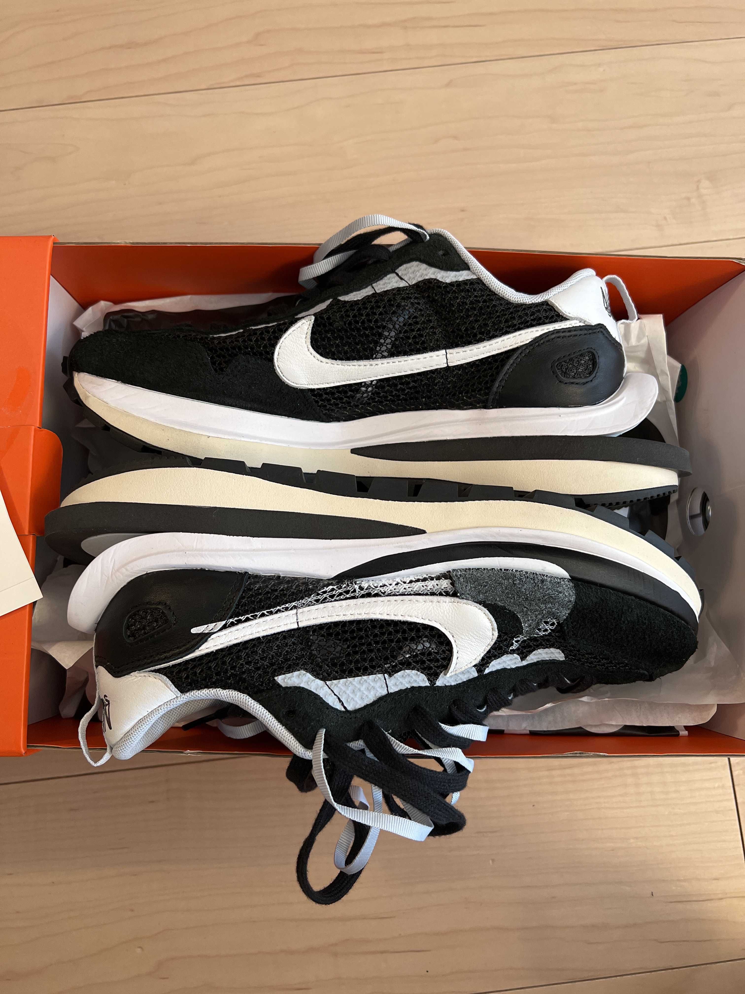 sacai × Nike Vapor Waffle "Black and White"