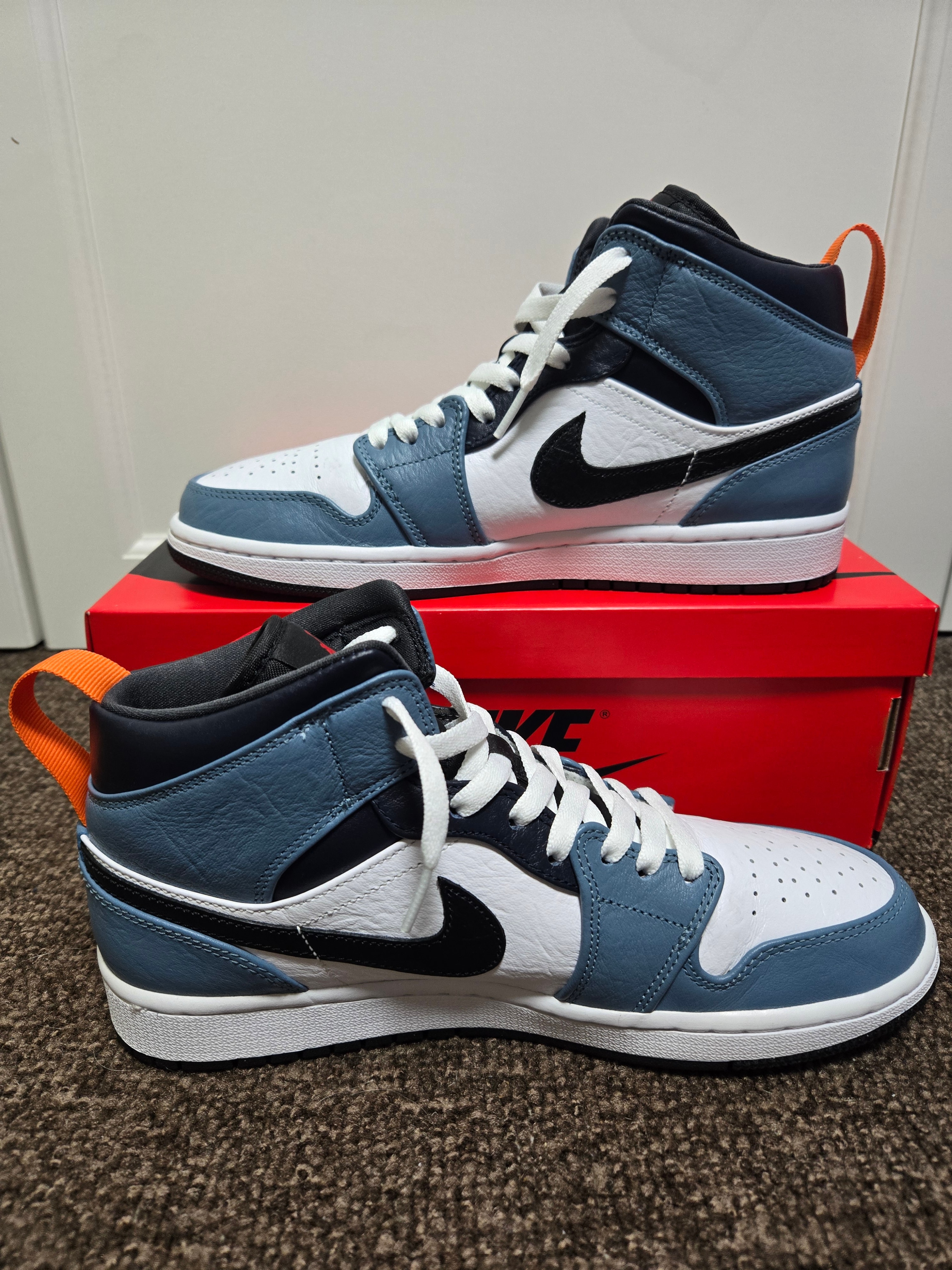 FACETASM × Nike Air Jordan 1 Mid "White/Navy"