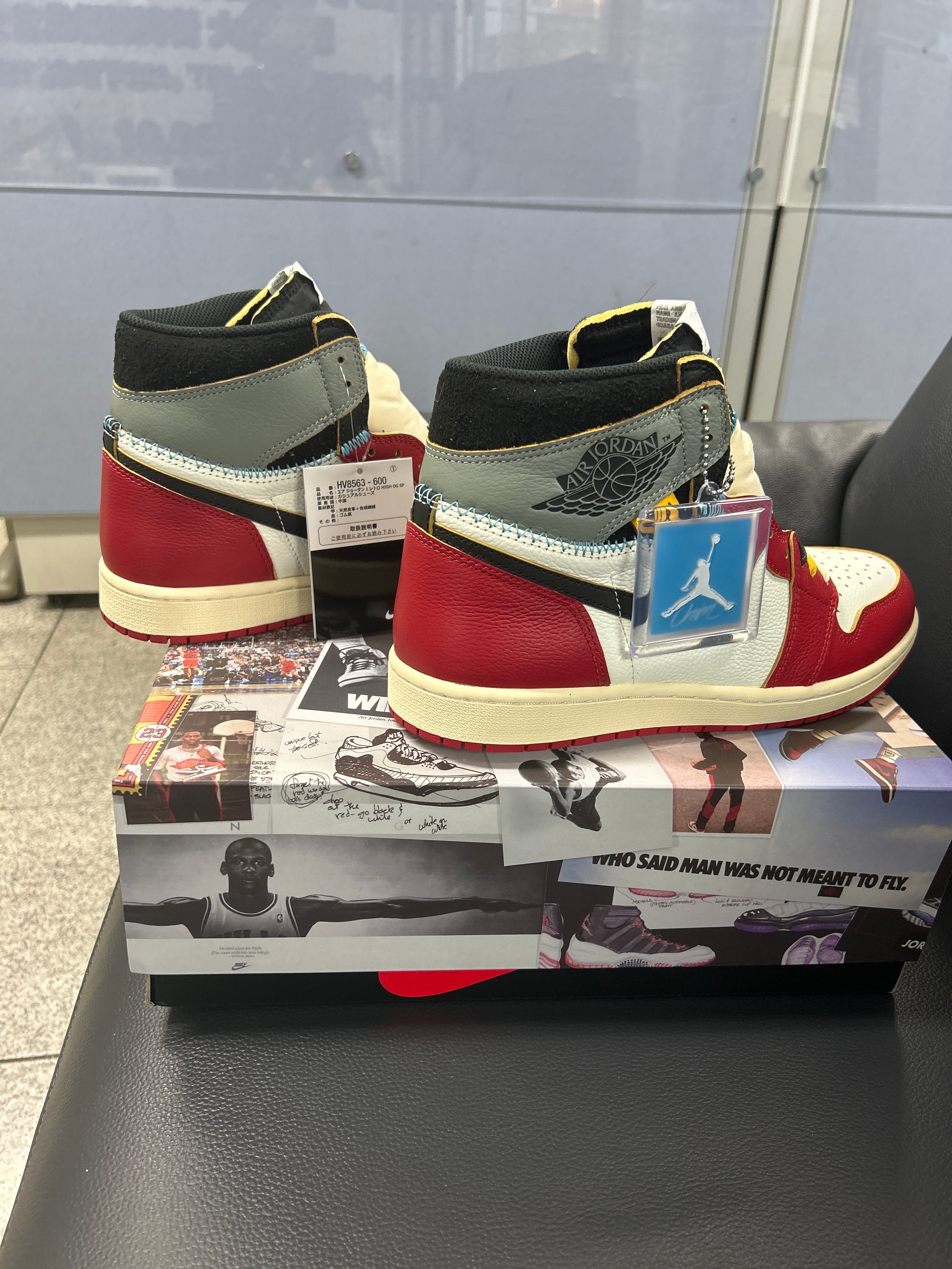 UNION × Nike Air Jordan 1 Retro High OG "Chicago/Shadow"