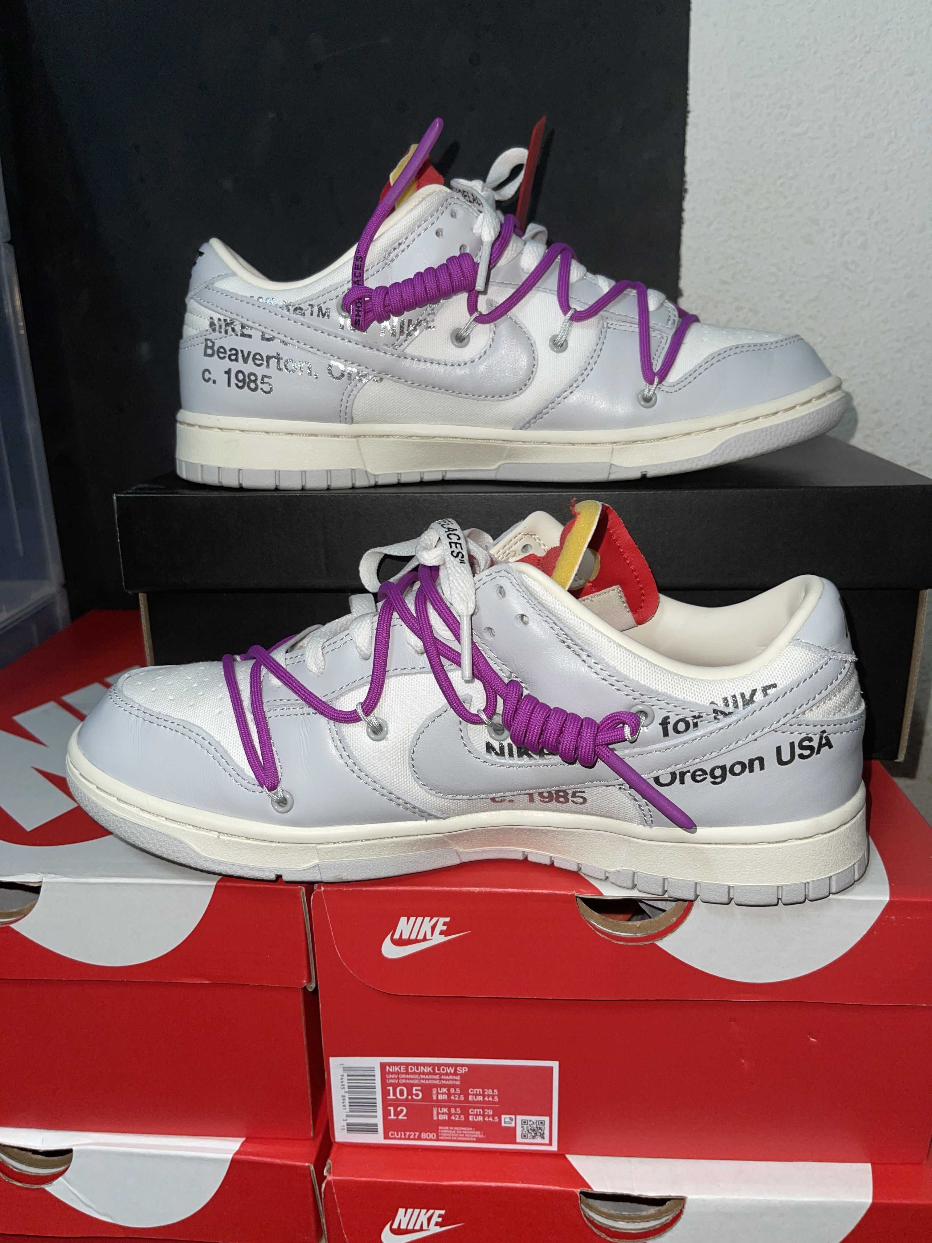 Off-White × Nike Dunk Low 1 of 50 "Lot.45"