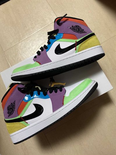 Nike Women's Air Jordan 1 Mid "Multi Color"