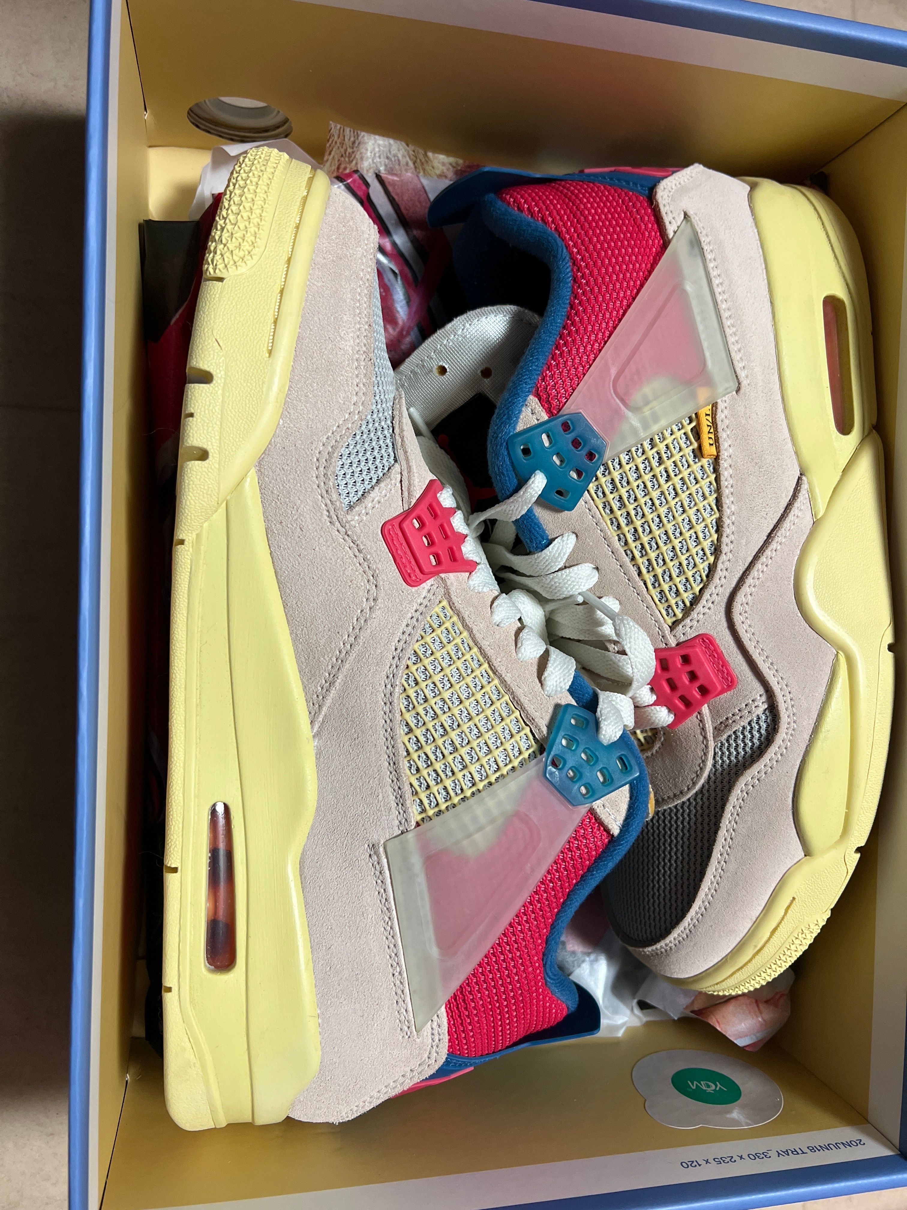 UNION × Nike Air Jordan 4 SP "Guava Ice/Light Fusion Red"