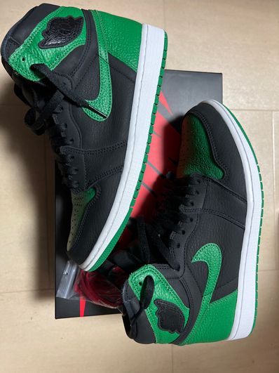 Nike Air Jordan 1 Retro High OG "Black/Pine Green" (2020)