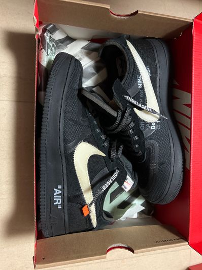 Off-White × Nike Air Force 1 Low "Black"