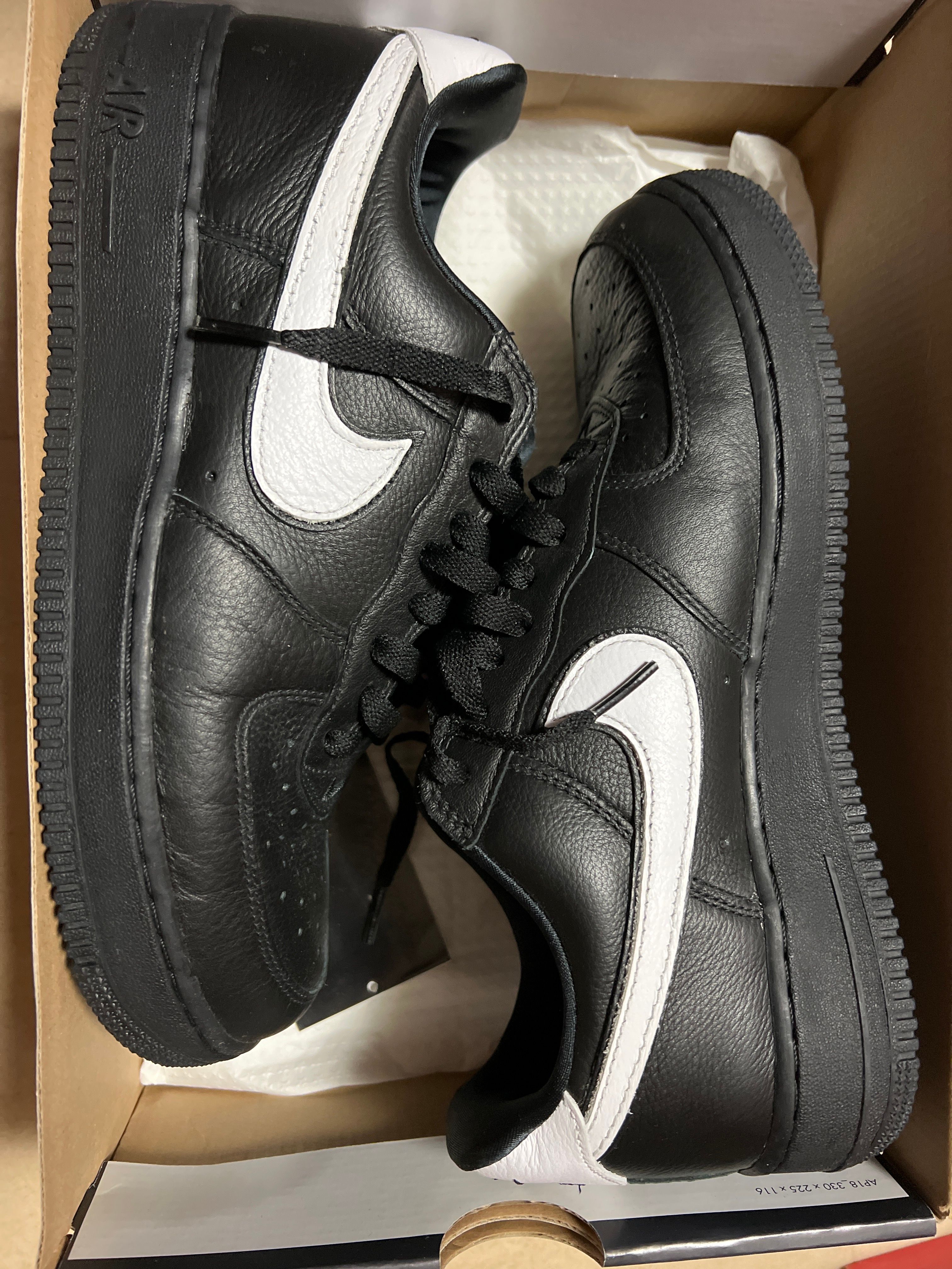 Nike Air Force 1 Low Retro QS "Black/White" (2019) CQ0492-001