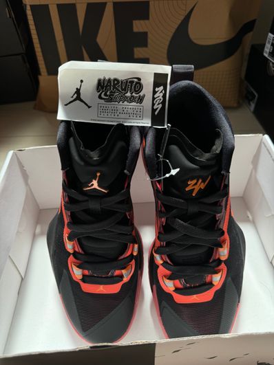 Naruto × Nike Jordan Zion 1 SP "Black and Alpha Orange"