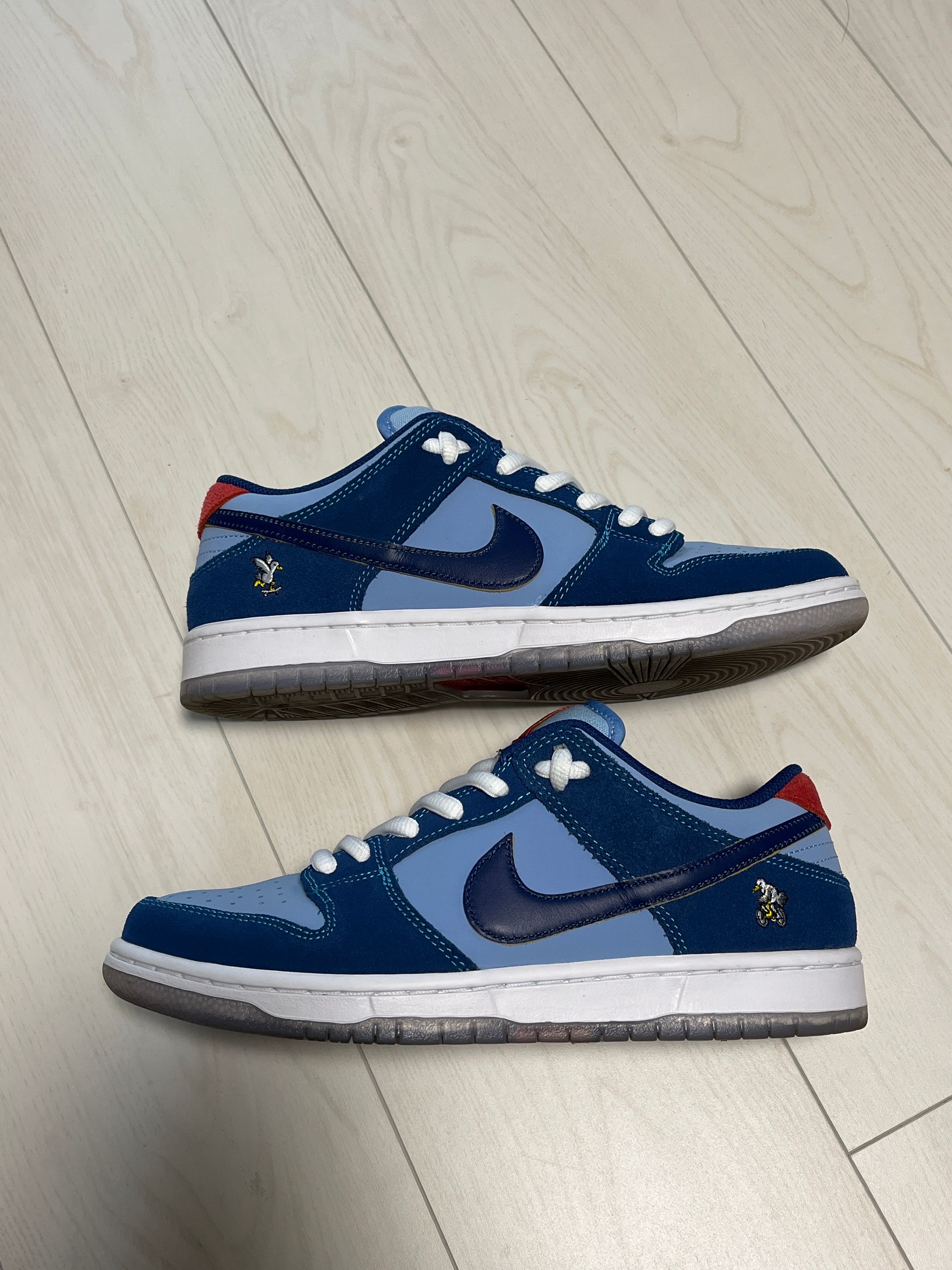 Why So Sad? × Nike SB Dunk Low "Coastal Blue/Speed Yellow-University Red"