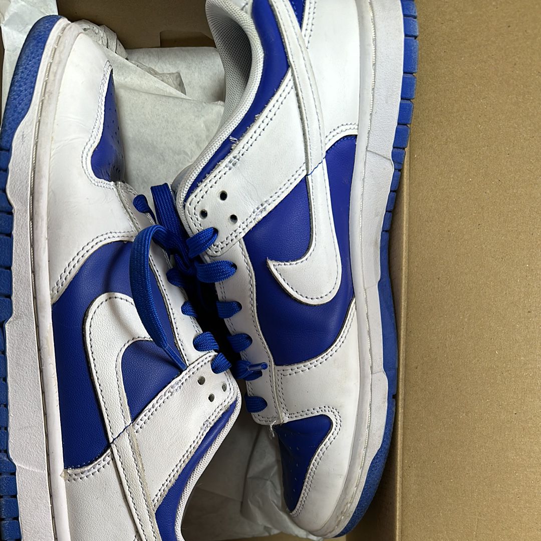 Nike Dunk Low Retro "Racer Blue and White"