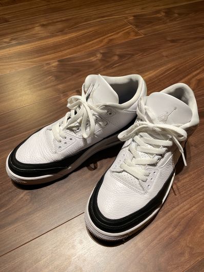 Fragment × Nike Air Jordan 3 "White/Black"