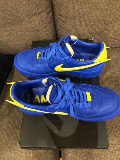 AMBUSH × Nike Air Force 1 Low "Game Royal and Vivid Sulfur"