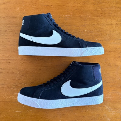 Nike SB Zoom Blazer Mid "Black/White"