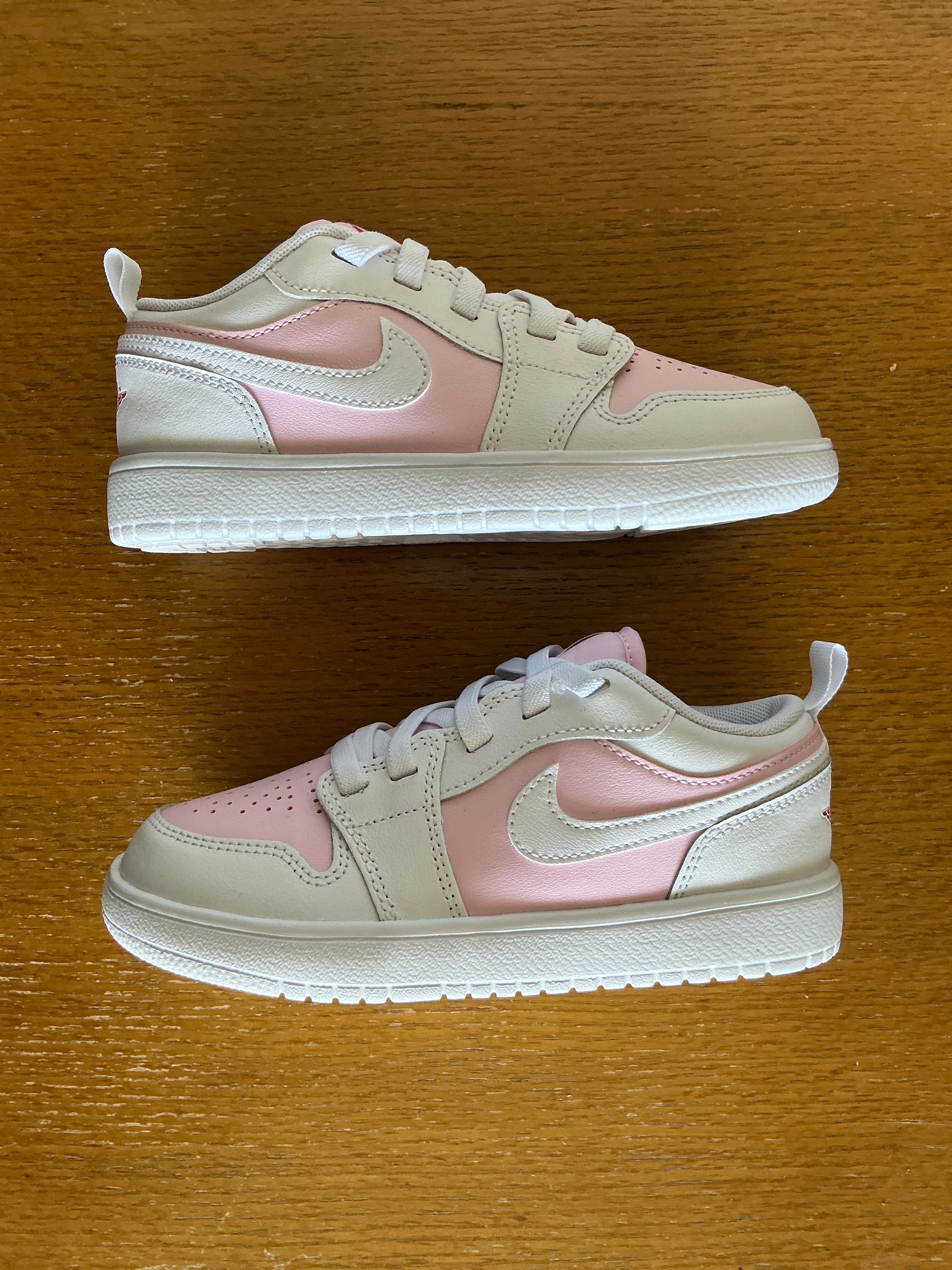 Nike PS Jordan 1 Low ALT "Pink Foam/Fire Red/White"