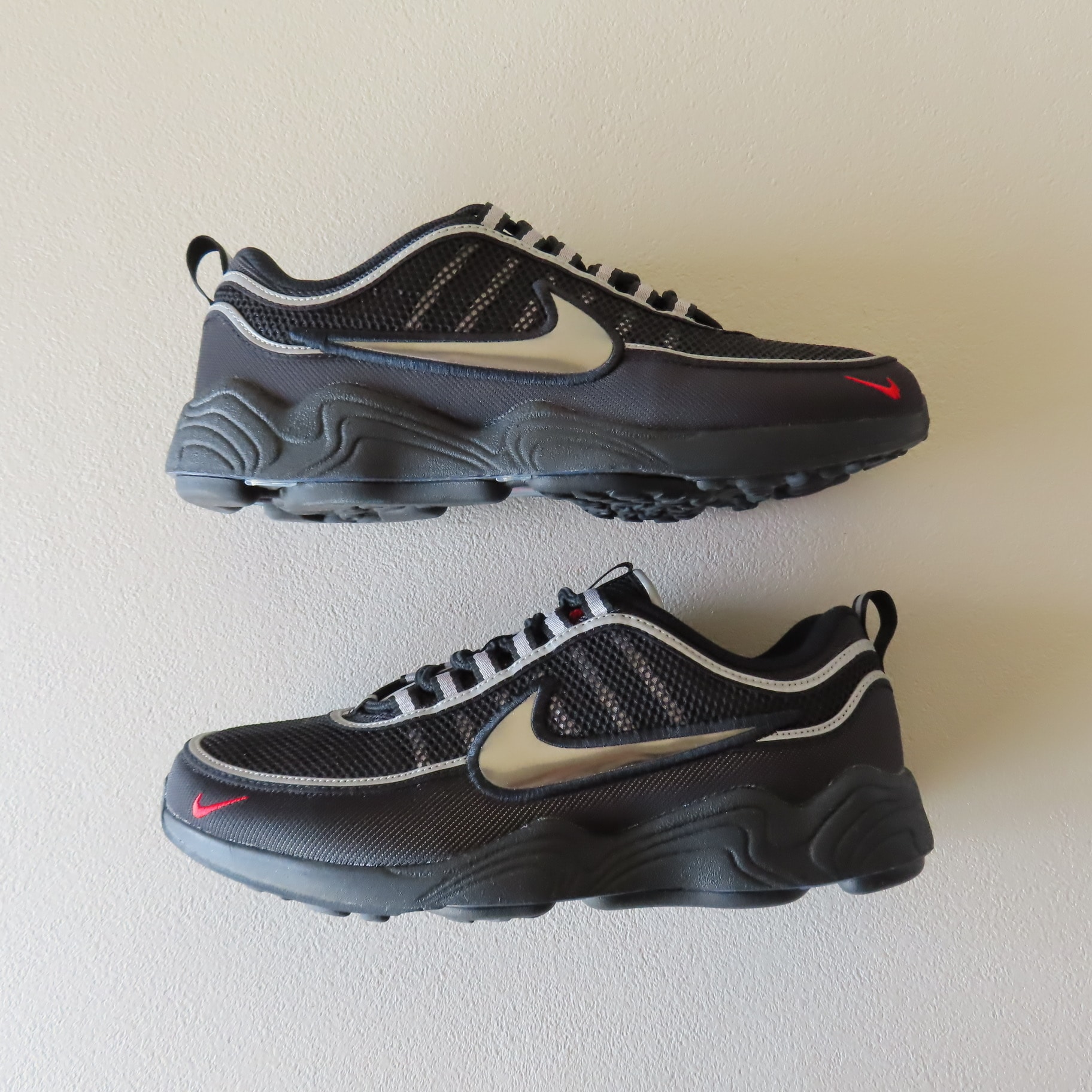 Nike Air Zoom Spiridon SP "Black and Sport Red"