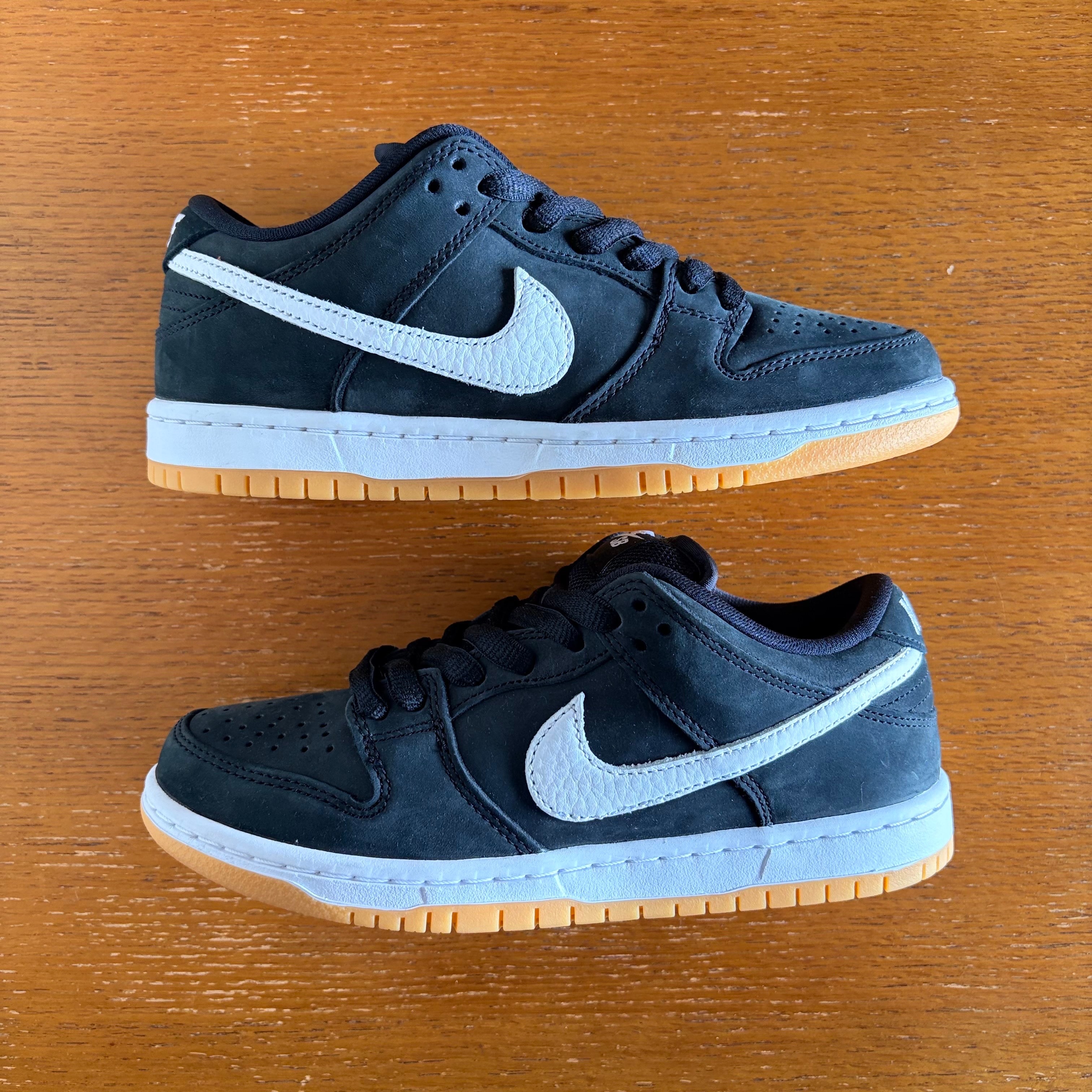 Nike SB Dunk Low Pro "Black/WhiteBlack-Gum Light Brown"