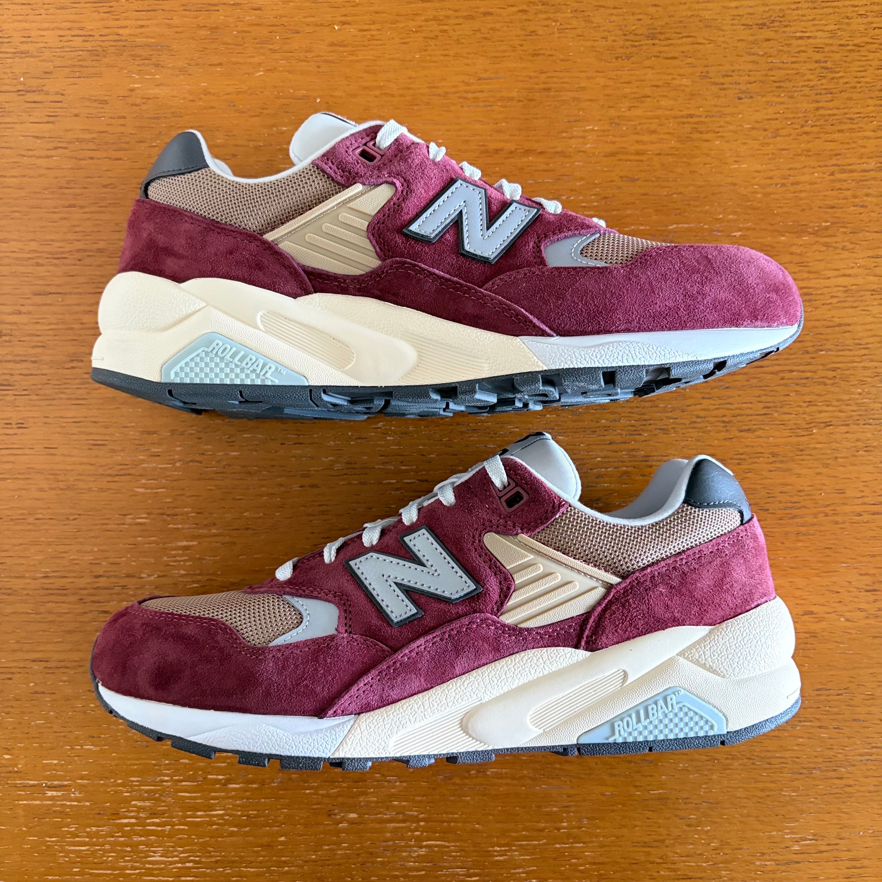 ニューバランス 580V2 "ウォッシュド バーガンディ"