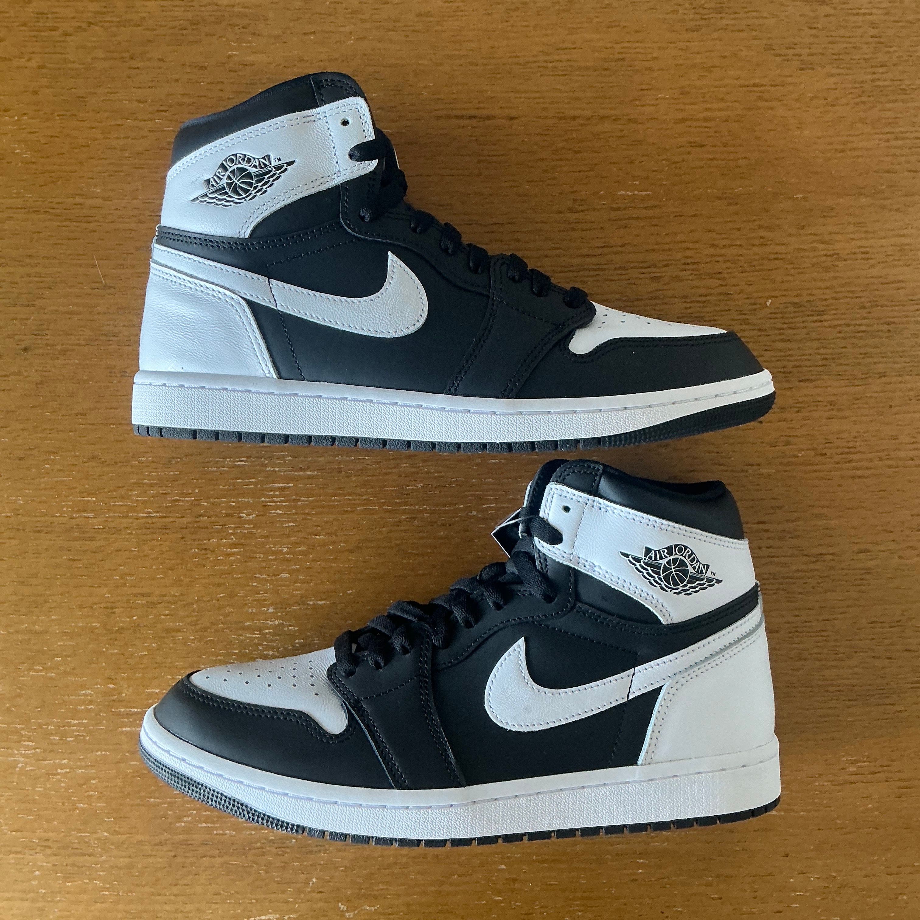 Nike Air Jordan 1 Retro High OG "Black/White"