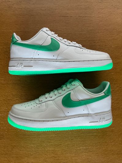 Nike Air Force 1 Low '07 Premium "Platinum Tint and Stadium Green"