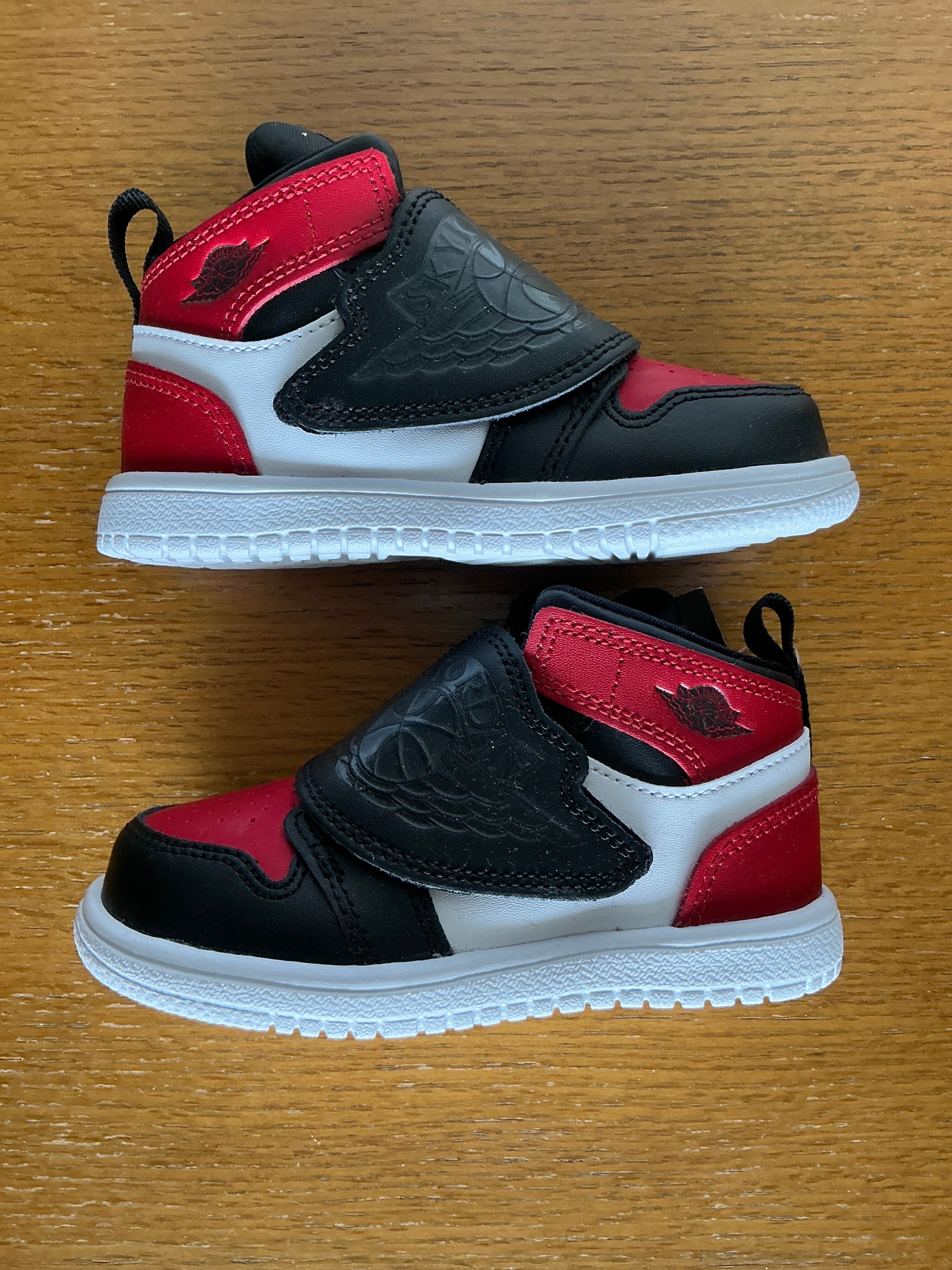 Nike TD Air Jordan 1 High "Chicago/Black Toe"