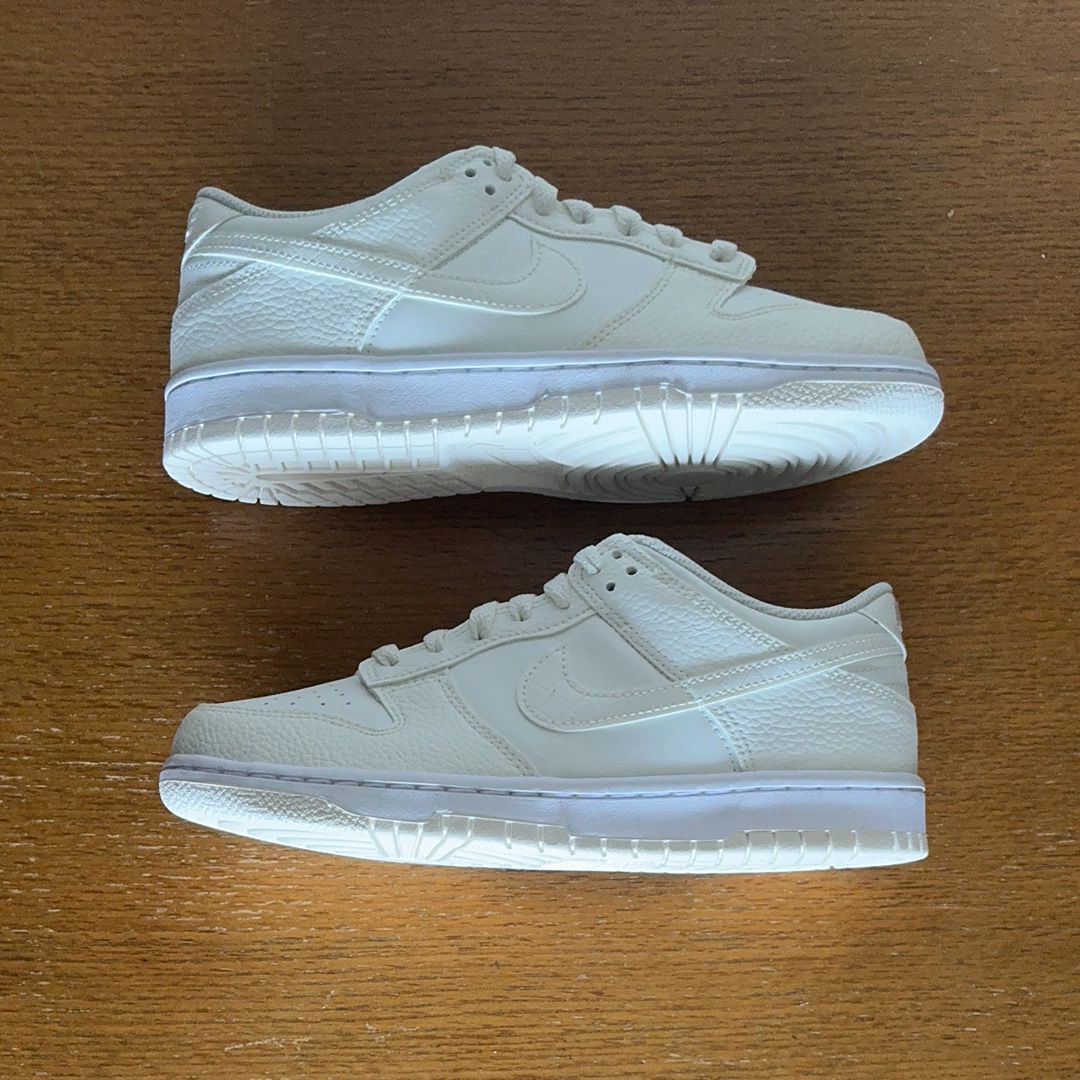 Nike GS Dunk Low "Sail/White/Black"