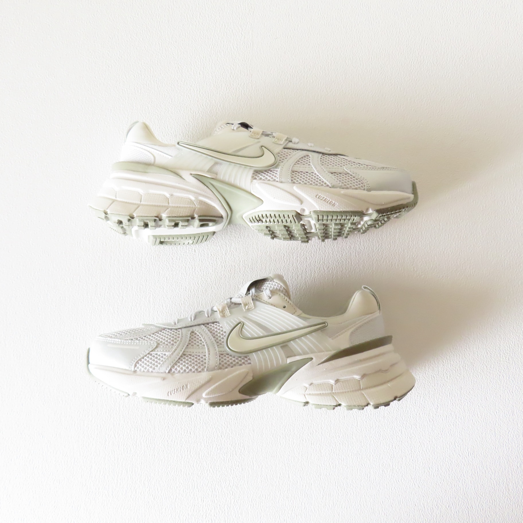 Nike Women's V2K Run "Photon Dust/Light Silver/Summit White"
