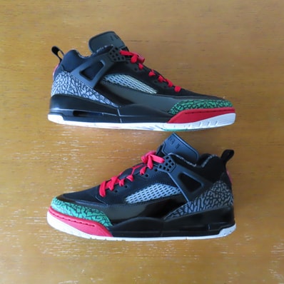 Nike Jordan Spizike Low "Black/Varsity Red/Classic Green"