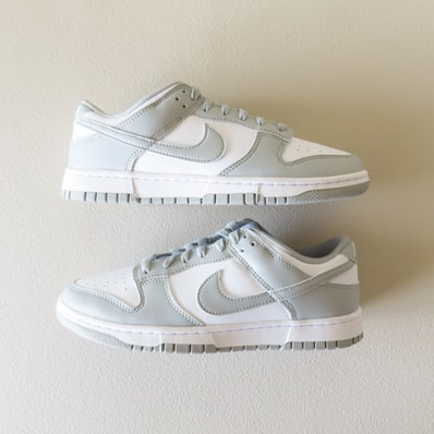 Nike Dunk Low Retro "White/White/Light Smoke Grey"