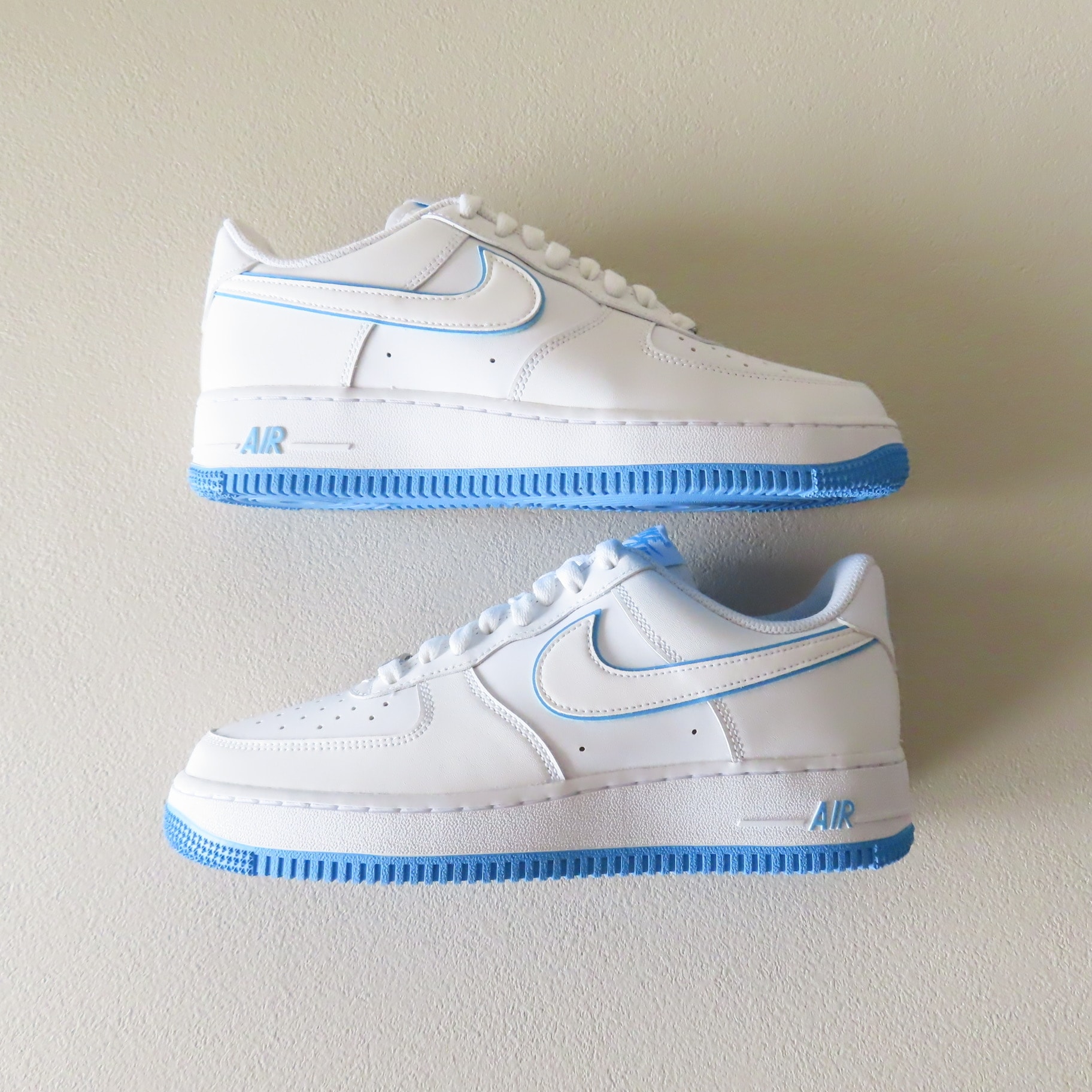 Nike Air Force 1 Low "White and University Blue"
