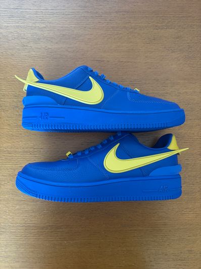 AMBUSH × Nike Air Force 1 Low "Game Royal and Vivid Sulfur"