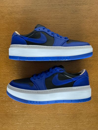 Nike Women's Air Jordan 1 Low Elevate "Black/White/Hyper Royal"