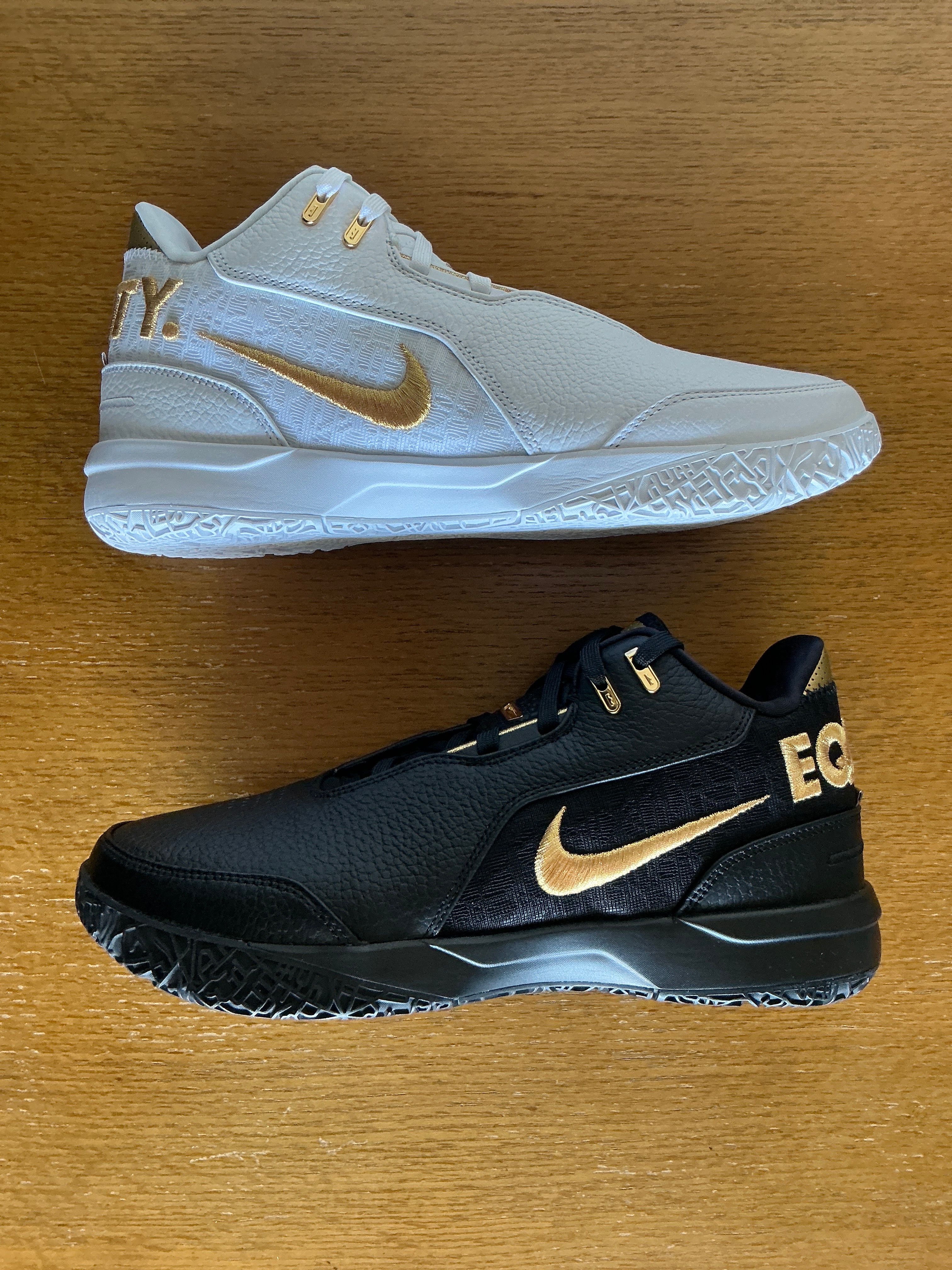 Nike LeBron NXXT Gen AMPD "Equity" (FJ1566-103/FJ1567-103)