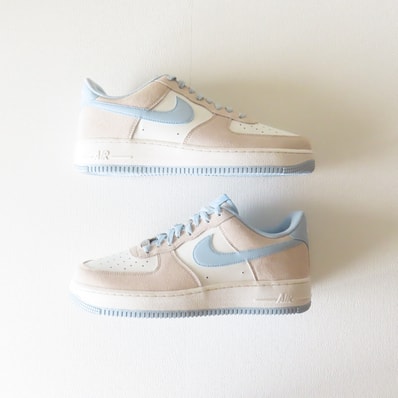 Nike Air Force 1 Low '07 LV8 "Light Bone/Summit White/Light Armory Blue"