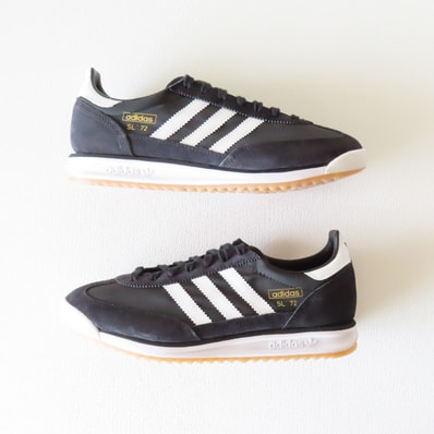adidas SL72 RS "Core Black/Cloud White/Blue"