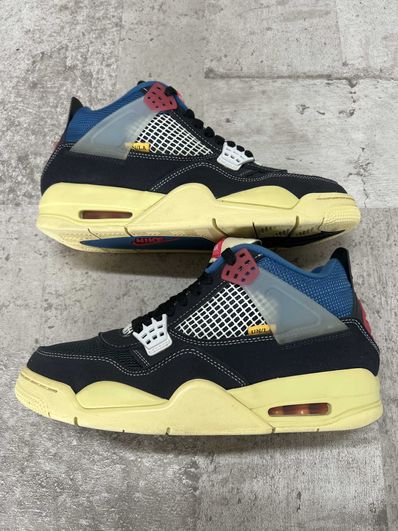 UNION × NIKE AIR JORDAN 4 "OFF NOIR"