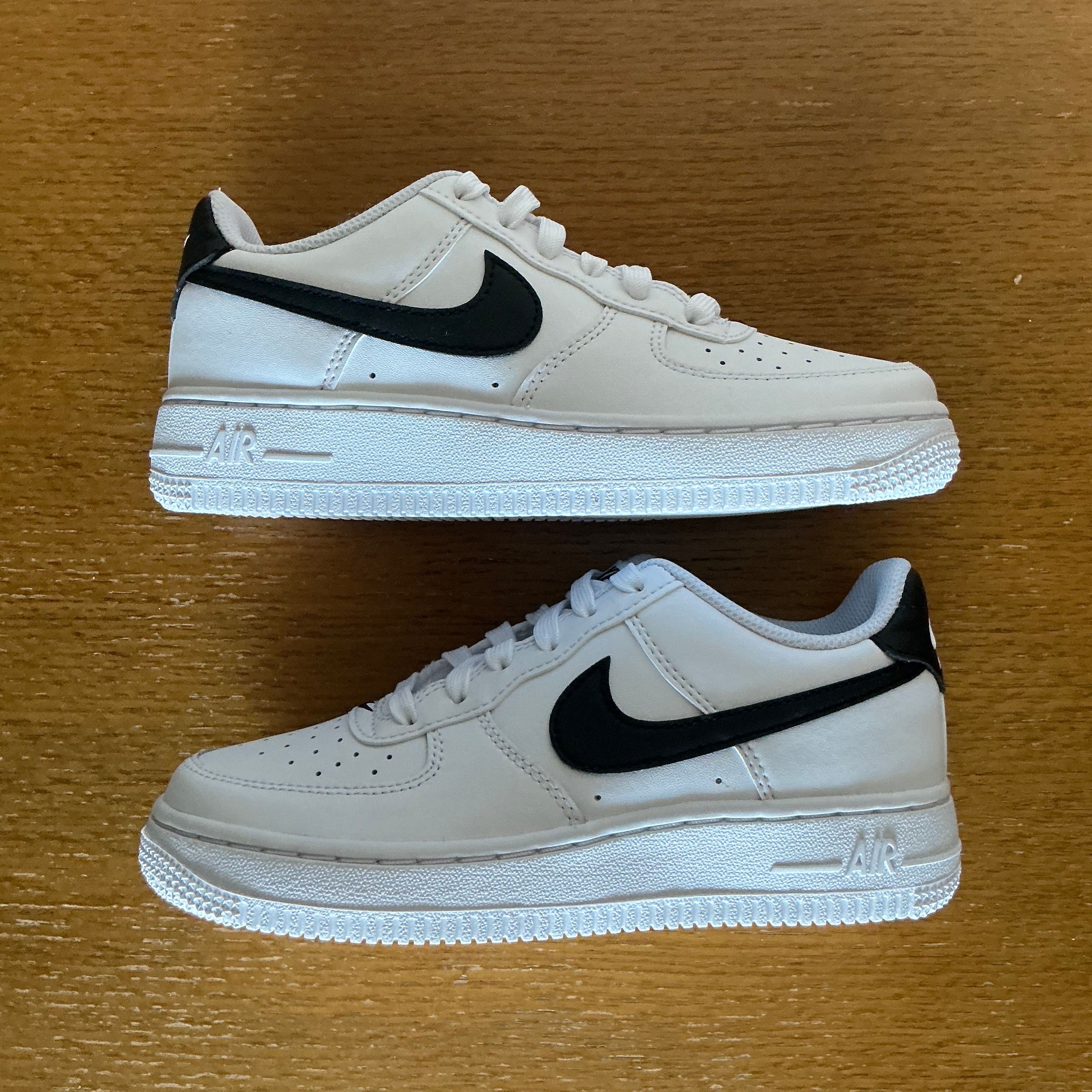 Nike GS Air Force 1 "White/Black"