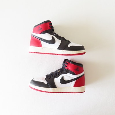 Nike GS Air Jordan 1 Retro High OG "Black Toe Reimagined"