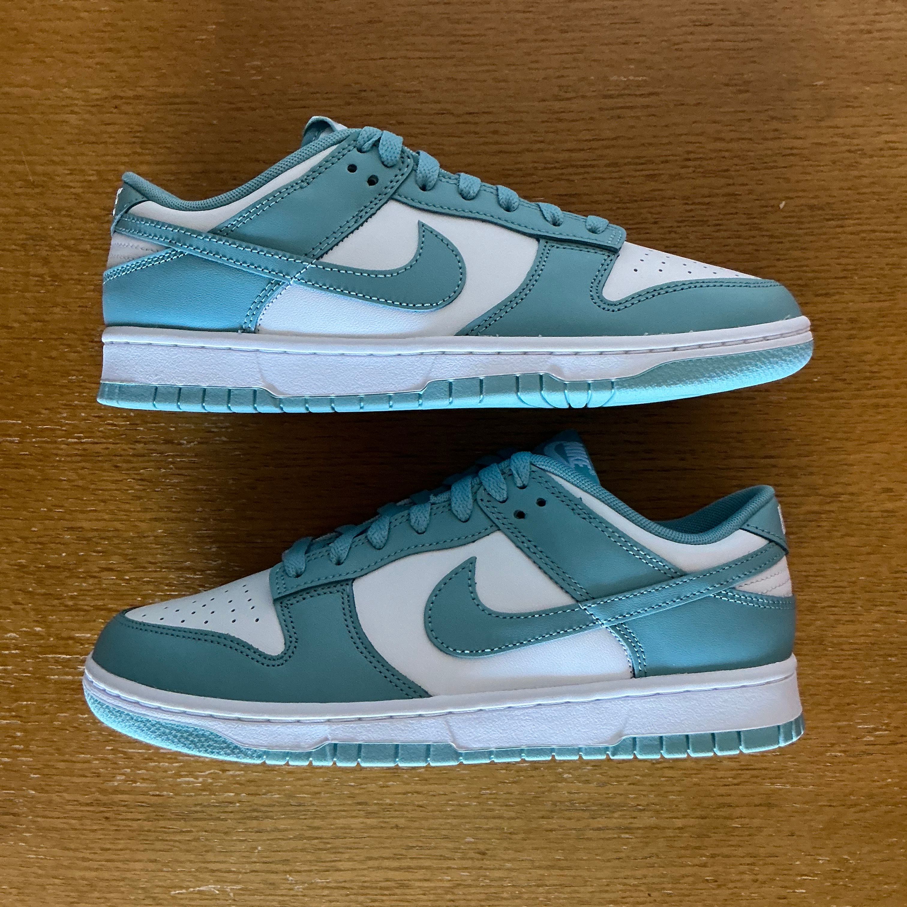 Nike Dunk Low Retro "White/Denim Turquoise"