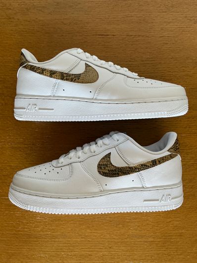 Nike Air Force 1 Low Retro PRM QS "Ivory Snake" (2024) AO1635-100