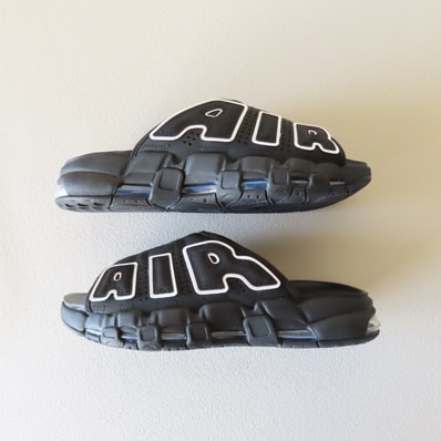 Nike Air More Uptempo Slide "Black" (DV2132-001/DV2137-001)