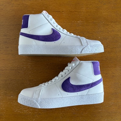 Nike SB Blazer Mid Orange Label "Court Purple"
