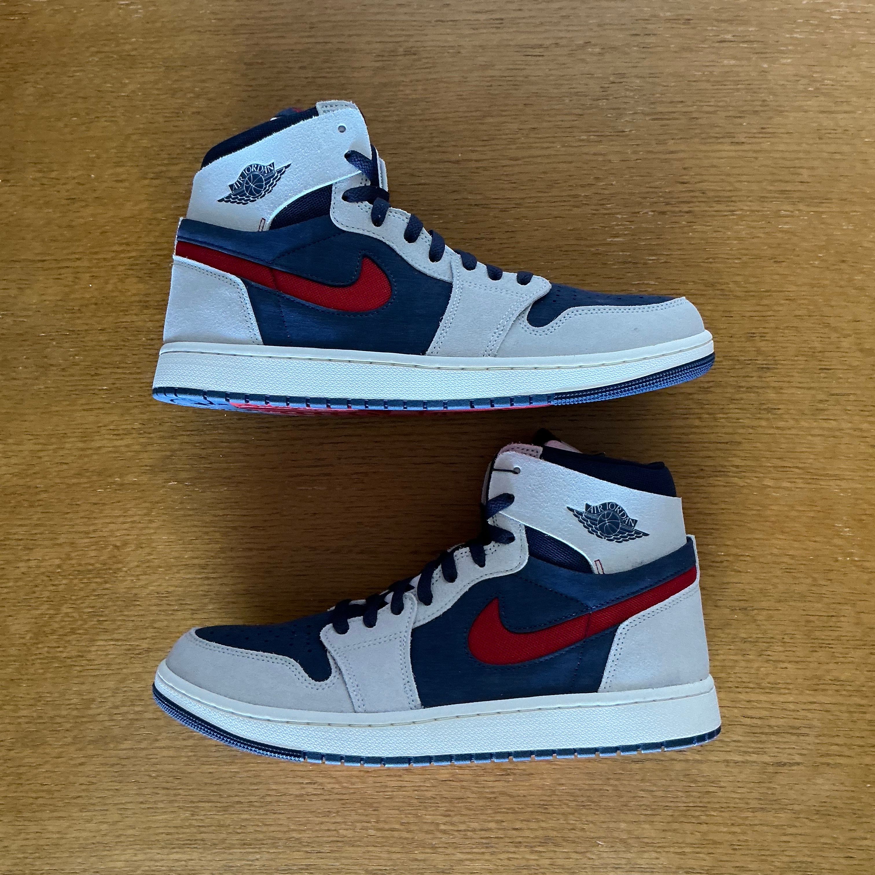 Nike Air Jordan 1 High Zoom CMFT 2 "Midnight Navy/Varsity Red/Neutral Grey/Summit White"