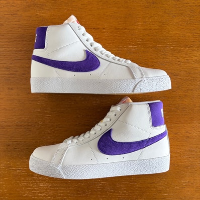 Nike SB Blazer Mid Orange Label "Court Purple"