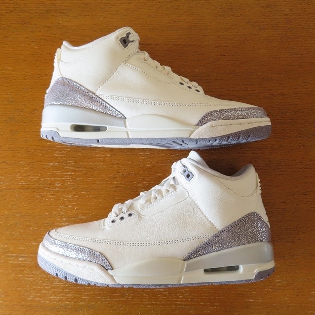 Nike Women's Air Jordan 3 Retro "Sail/Metallic Silver"
